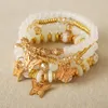 Strand Frauen Luxus Gold Silber Farb Bangel Geschenk Armreifen für Mode Schmetterling Pensants Armband