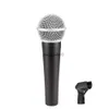 Mikrofoner Ny packning 58-LC Wired Dynamic Cardioid Professional Microphone For Microphone Karaoke KTV Stage Show HKD230818
