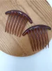 2PCS 7 Teeth Material Plastic Hair Comb Headdress Comb with Teeth Insert Comb Lady Hair Accessories