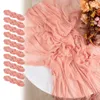 Table Runner 10pcs Semi-Sheer Gauze Table Table Runner FiceCoth Table Party Party Party Christmas Banquets Arches Cake Decor 230817