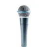 Microfone Top -Qualität Beta58a Supercardioid Dynamic Vocal Microfone Karaoke Bar Stage Performance HKD230818