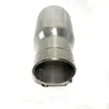 1pcs 304 in acciaio inossidabile inossidabile tubo di scarico universale Modifica per accessori per auto da marciali