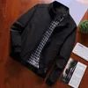 Men's Jackets Jacket Coat Stand Collar Cold Resistant Anti-pilling Mid-aged Men Casual Thin Type Slim Fit