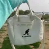 Totes Kangol versátil de grande capacidade de tela bolsa bolsa de bolsa de sacola de designer de bolsas para mulheres para mulheres para mulheres bolsas de ombro hkd230818