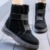 Boots Boots Women Snow Fur Ladies Shoes Platform Form For Women Plush Keep Warm Women Shoes بالإضافة إلى حجم Botas Mujer Winter Boots J230818