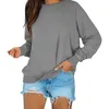 Damen Hoodies Casual Crewneck Sweatshirt Langschläfe fest unter 10 Hemden Frauen großer Fleece -Kapuzenpullover