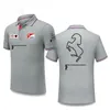 T-shirt à manches mi-longues de course F1, Polo d'équipe d'été, même personnalisé