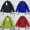 Designer infantil Down Coat Cenpdler Chromees Jaqueta de inverno Coração Crianças meninos Roupa quente Meninas jovens com capuz de casas de casas de casas de casas parkas flor preto preto verde azul