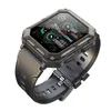 Tre prevenzione C20PRO Smartwatch 1.83 Bluetooth Chiamata Escerrare Frequenza cardiaca del braccialetto e Promemoria Informazioni sull'ossigeno nel sangue