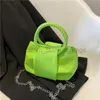 Designer Bag Pleated Cloud for Women 2023 New Trend Fashion Chain Handbag Candy Color Simple Crossbody Small Square designer bag caitlin_fashion_bags