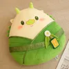 Plush Pillows Cushions Creative Small Green Dragon Boat Festival Wellbeing Zongzi Doll Dragon Boat Festival Plush Toys Home Pillow Gift 230817