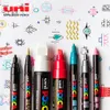 Penne di pittura Uni Posca Graffiti Acrylic Paint Drawing Pen Set Poster Art Ultra Fine PC PC1M PC5M Stationery Office Forniture 230818