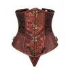 Bustiers Corsets Basque Costume Clubwearゴシックレディススチールスチームパンクコルセットトップアンダーバストプラスサイズドロップ配信アパレルはDHZTM