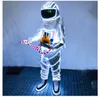 LED Light Astronaut costume Colorful lighting Fancy Dress Party carnival Anime stage perform show