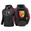 Herrtröjor Euroklubb RC Lens Mens racing kostym Jacka Gradient Vattentät regnrock HARAJUKU Bekväm motorcykelkläder