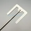 1PC STALM STAL STEL STEL E-Type Paddle z szerokością liści 40 mm lub 120 mm Węśla mieszadła używana w laboratoryjnych narzędziach miksowania