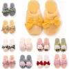 Bowknot Winter for Cheaper Fur Slippers Women Yellow Pink White Snow Slides Indoor House Fashion Outdoor Girls Ladies Furry Slipper60 ry oo1