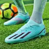 Dress Shoes Professional Men's Turf Soccer Shoes Parent-child Outdoor Training Cool Male Soccer Boot Long Spike Man Football Sneakers 230817