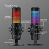 マイクQuadcast S E Sports Microphone Computer Gaming Live RGB for PCラップトップ230816