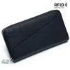 Wallets Women Wallet Soft Cow Leather Japan Simple Purse Anti-Theft Scan Lining Clutch Bag Female For Coin Money Card Cellphone