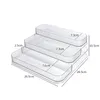 Storage Boxes Bins 3 Tier Desktop Perfume Shelf Acrylic Cosmetic Organizer Rack Doll Display Stand Kitchen Seasoning 230818