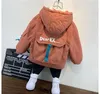 Jacken Kinderbaby Windbreaker -Jacke für Boy Quelle wasserdichtes Gräuchgraben Herbst Kid Boys Mädchen Baumwolle 230817