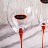 Weingläser Mode Nordic Crystal Glass Red Rod Cup handgefertigtes Becher Champagner Bar El Party Home Getränkware