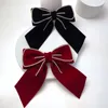 Accessori per capelli Fashion Big Bow Pearl Kids Hairpin Cute Red Barrette Black Clip Girls Girls BB Hairgrip Korean Floral 230818