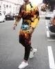 Mens Tracksuits Clothing Sets Fashion MustHave Activewear 3D Printed Long Sleeve TShirts Pullovers Casual Sweatpants Set 230818