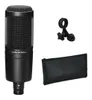 Mikrofoner på kondensor Microphone XLR Plug Professional Recording Mobile Computer Network K Song 230816