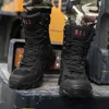 Bottes bottes extérieures Bottes de randonnée de la cheville Men de la cheville Men de sécurité chaussures tactiques bottes militaires hommes Boots Force spéciale Desert Combat Army J230818
