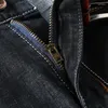 Heren shorts mannen denim sorteert 2023 zomerstijl tin sectie elastische kracht slank fit sorteer jeans mannelijk merk clotin zwart blauw