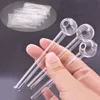 1000pcs Pyrex en verre Pyrex Pipe de brûleur d'huile 4 pouces Fumer à la main Accessoire de fumer pour fumer Stock à outils aux États-Unis