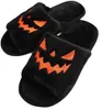 Slippers Halloween Pumpkin Lantern Slippers Autumn Soft Furry Comfort fechado dos dedos do dedo do dedo do dedo do pé 43 Slippers ao ar livre Zapatos Mujer 230817