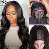 220% de densité Cheveux 250% densité U Pied Wig Hair Heuvraines Wigles Wigs Wigs Real Swep Swep Installer U-Part Wig pour femmes