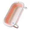 Bathing Tubs Seats Newborn Baby Folding Bath Tub Portable Foldable Kids Washing Bathtub Folding Non-Slip Bathtub Security Bathtub R230818