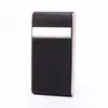 New Style Smoking Colorful PU Leather Mirror Stainless Steel Cigarette Cases Storage Box Exclusive Housing Magnet Flip Cover Opening Moistureproof Stash Case