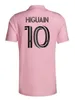 2023 2024 Inter Miami Soccer Jerseys Cf Matuidi Higuain Campana Yedlin Beckham MLS 23 24 Football Messis Home Away Shirt Men Kids Kids