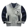 Jackor Cool Baseball Jacket Fashion Boys Long Sleeve Slim Uniform Ytterkläder Bomber Jacket Baseball High Quality 230817