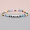 Charm Armband Yastyt Golden Love Hearts Crystal Armband Miyuki Fashion Jewelry Tila Pärled Set for Women Lovers Jewellery