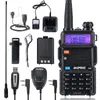 Walkie Talkie Baofeng UV 5R 5W 8W DualBand Двухчастотный радио VHF UHF 136 174 МГц 400 520 МГц FM Портативный трансивер с наушником 230816