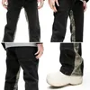 Jeans masculinos Design legal Camuflagem retalhos de retalhos de jeans retos calças de jeans Y2K Roupas Hip Hop Lavagem de calças casuais casuais ROPA HOMBRE 230815