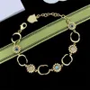 Lyx retro smycken set personlig daisy -serie manlig kvinnlig ring silver gammal brons hantverk klassisk halsband armband örhänge smycken