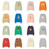 Zestawy odzieży Wstępne sprzedaż odzieży dla dzieci na jesień i zimę 2023 Drukowane zagęszczone swetry długie rękawy 230818
