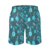 Shorts Shorts Summer Board Elegante Ditsy Flow Sports Flowers Design Short Short Short Casual Swimming Trunks Plus size