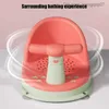 Siedzenia wanny do kąpieli bez poślizgu Baby Shower Foteel z wsparciem Baby Shower Krzesło dla dzieci akcesoria prysznicowe Z230818