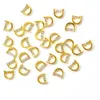 Nagelkonstdekorationer 100 st lot 26 engelska bokstäver zirkon kristall diamant charms legering smycken alfabet bulk s te 018 230816