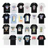 Designer Mens T Shirt Loose Casablanc Printowane koszule krótkie rękawie Summer Fashion Casual High Street Top Tees Asian Size S-3xl E7t1#