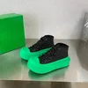 Sneakers vulcan Wysokie bawełniane płótno okrągłe buty koronkowe buty gumowe podeszwy unisex mężczyzn kobiety luksusowe projektanci mody mody mody pary buty fabryczne obuwie fabryczne