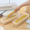 Storage Bottles Sealed Noodles Crisper Plastic Spaghetti Box Kitchen Food-Grade Noodle